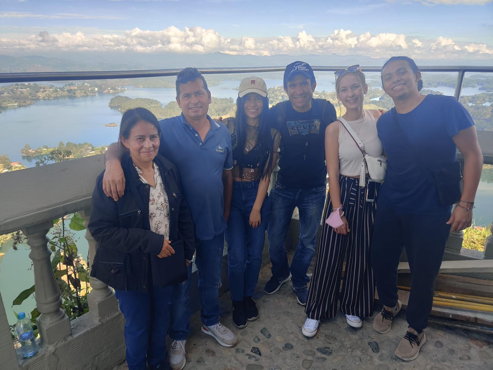 Our first trip to Colombia to meet Juan's family